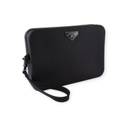 POCHETTE FLOWE NERA