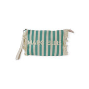 POCHETTE BUBY VERDE A RIGHE