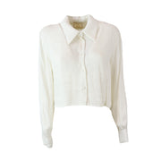 CAMICIA CROP BIANCA