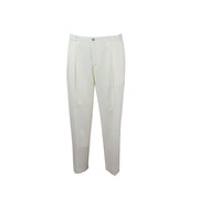 PANTALONE PORTOBELLO BIANCO