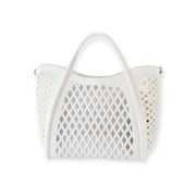 BORSA A MANO BUBY BASKET S BIANCA