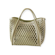 BORSA A MANO BUBY BASKET S VERDE