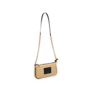 POCHETTE NERA E BEIGE