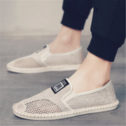 Fisherman linen canvas shoes