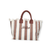 BORSA VANITY BEIGE E MARRONE
