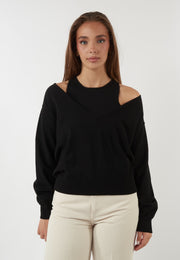 MAGLIA OTTONE NERA