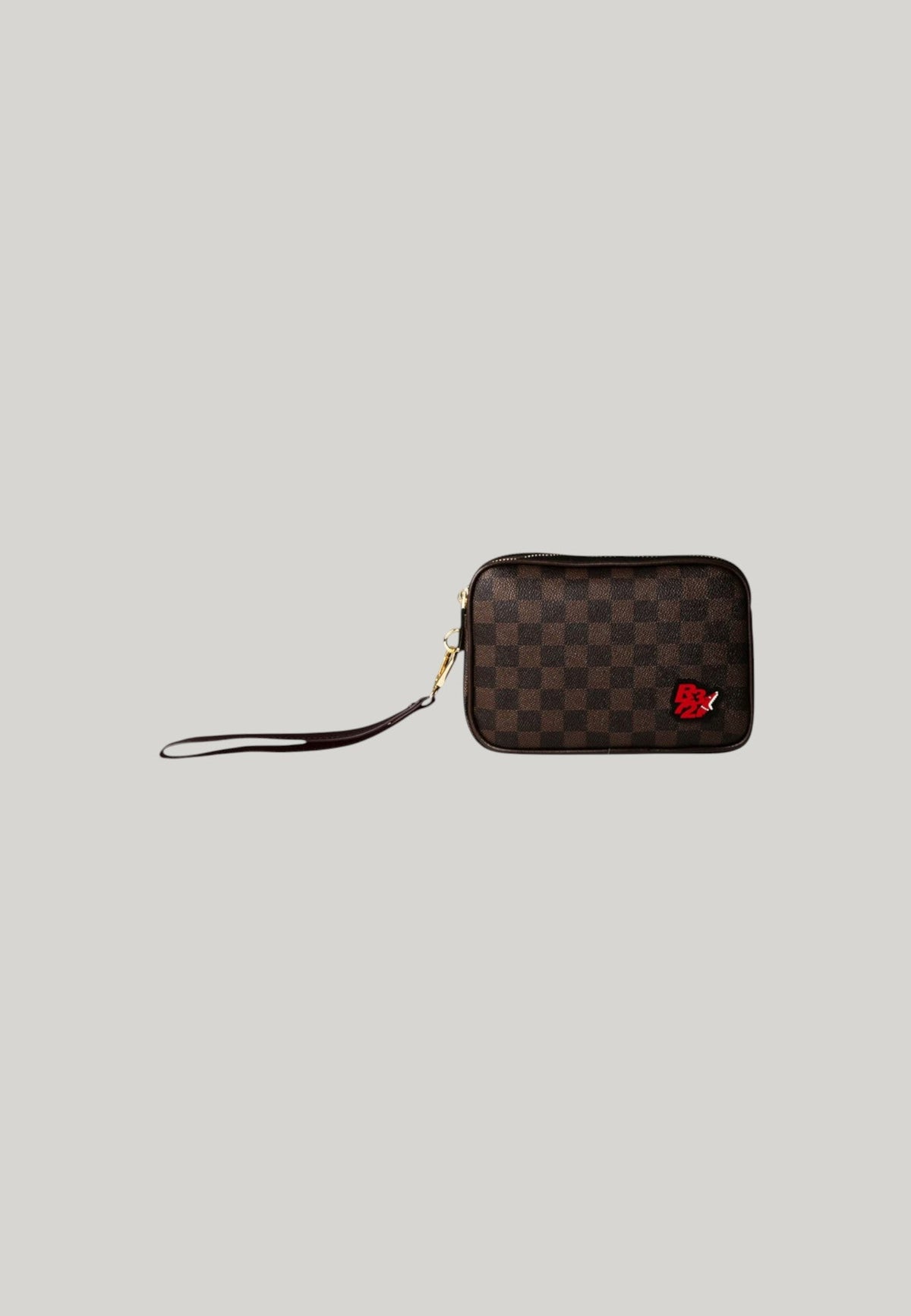 POCHETTE GRANDE MARRONE