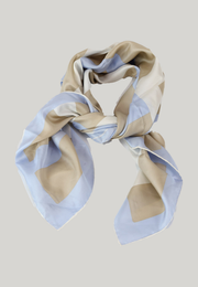 FOULARD PALMI AZZURRO