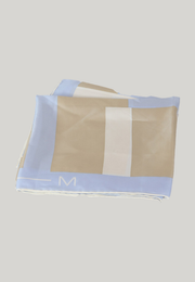 FOULARD PALMI AZZURRO