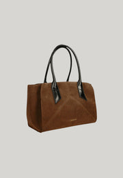 BORSA A SPALLA MARRONE