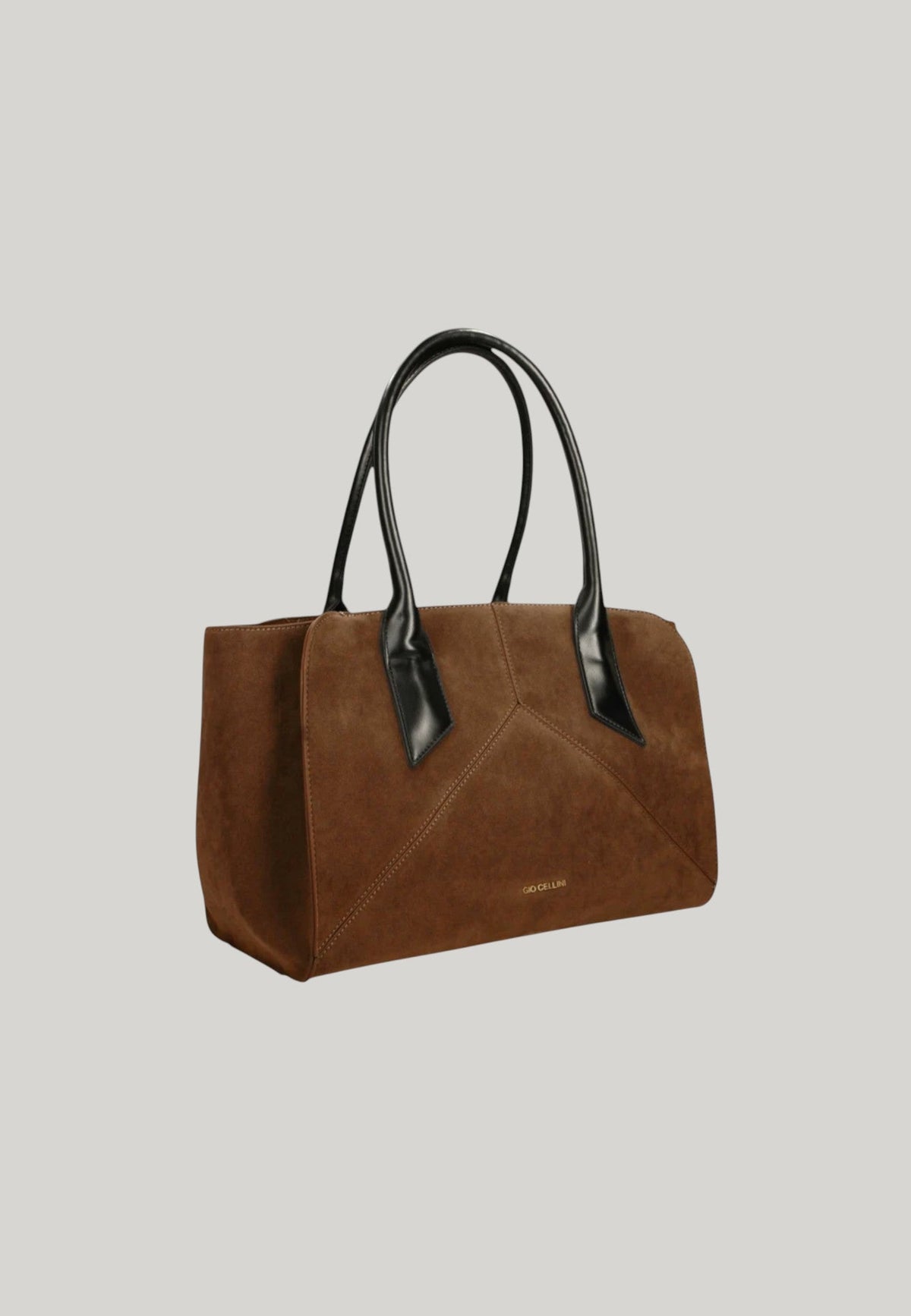 BORSA A SPALLA MARRONE