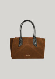 BORSA A SPALLA MARRONE