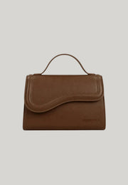 POCHETTE OLIVIA MARRONE