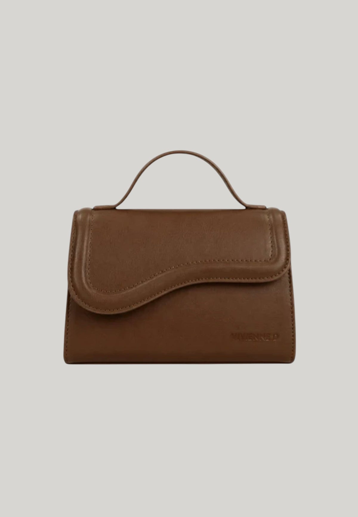 POCHETTE OLIVIA MARRONE