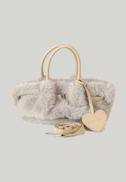 BORSA A MANO BEIGE