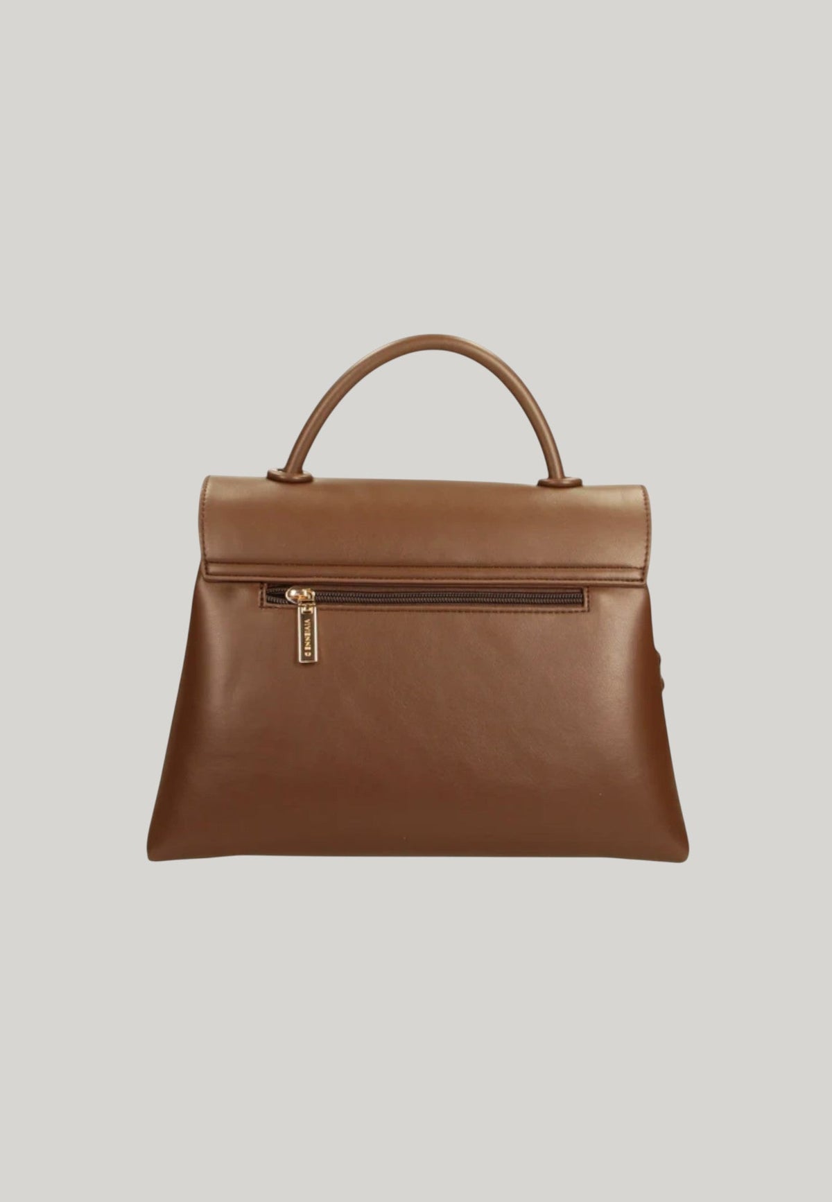BORSA A MANO STELLA MARRONE