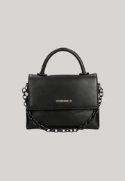 BORSA A MANO PICCOLA STELLA NERO