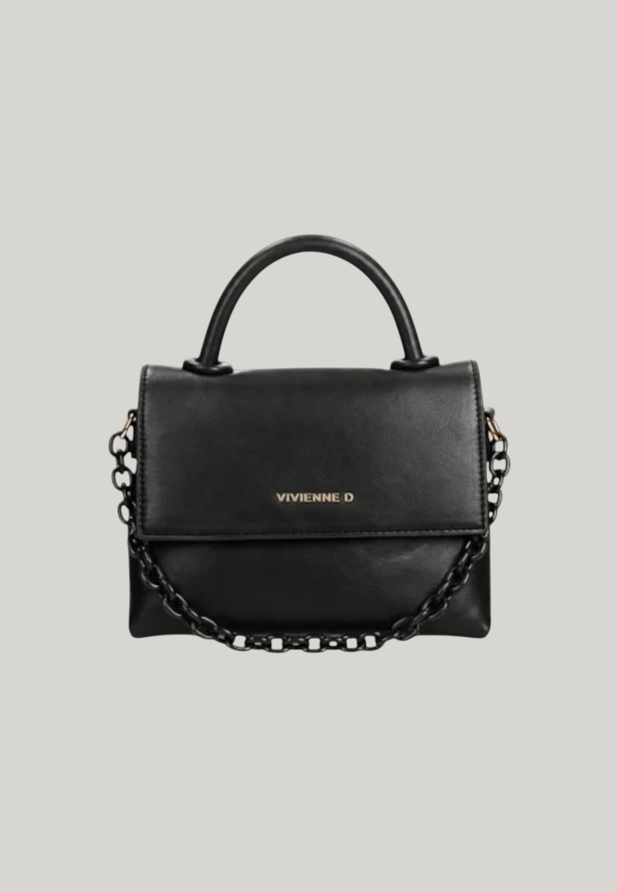 BORSA A MANO PICCOLA STELLA NERO