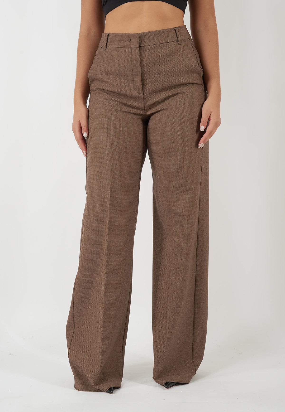 PANTALONE MOLO MARRONE