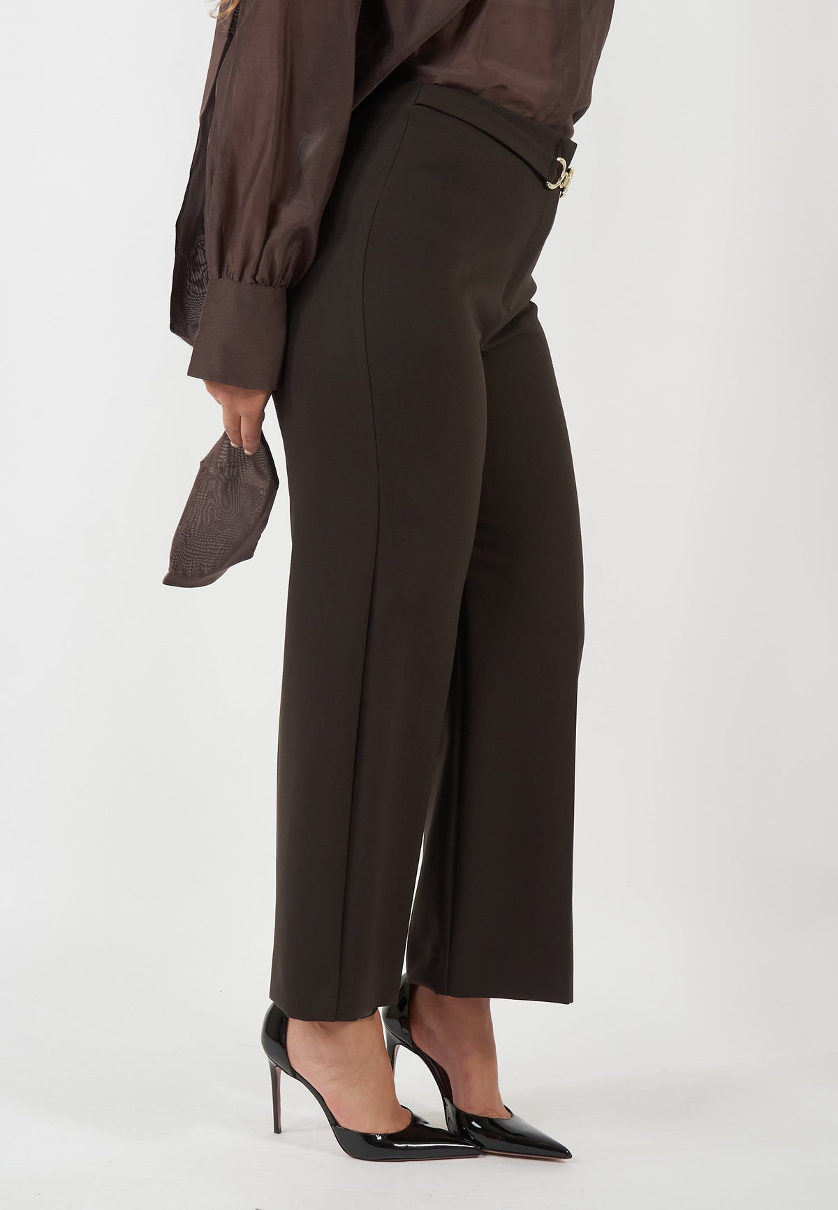 PANTALONE ANGIZIA MARRONE
