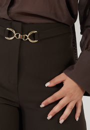 PANTALONE ANGIZIA MARRONE