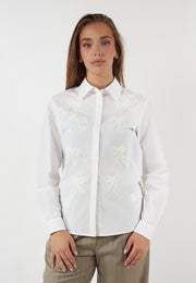 CAMICIA RICAMI BIANCA