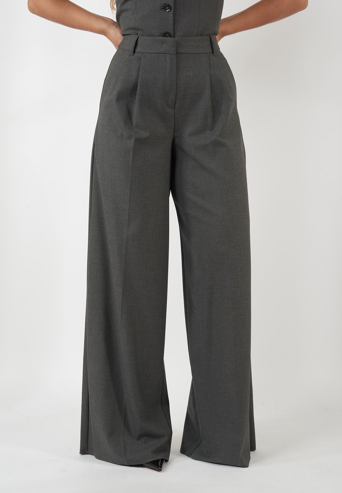 PANTALONE KIWI GRIGIO
