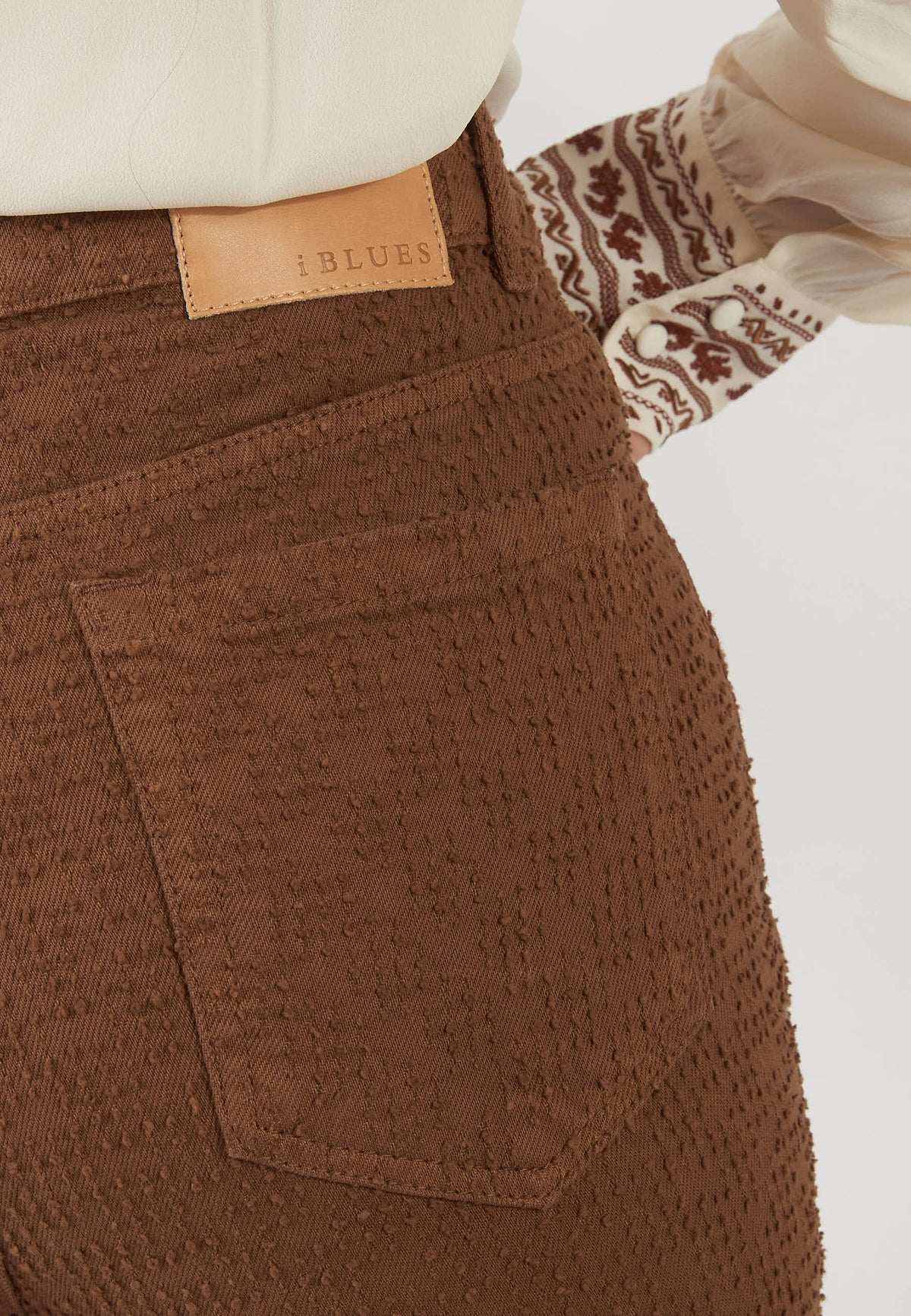 PANTALONE MADRE TABACCO