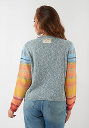 MAGLIA ALBATA AZZURRA