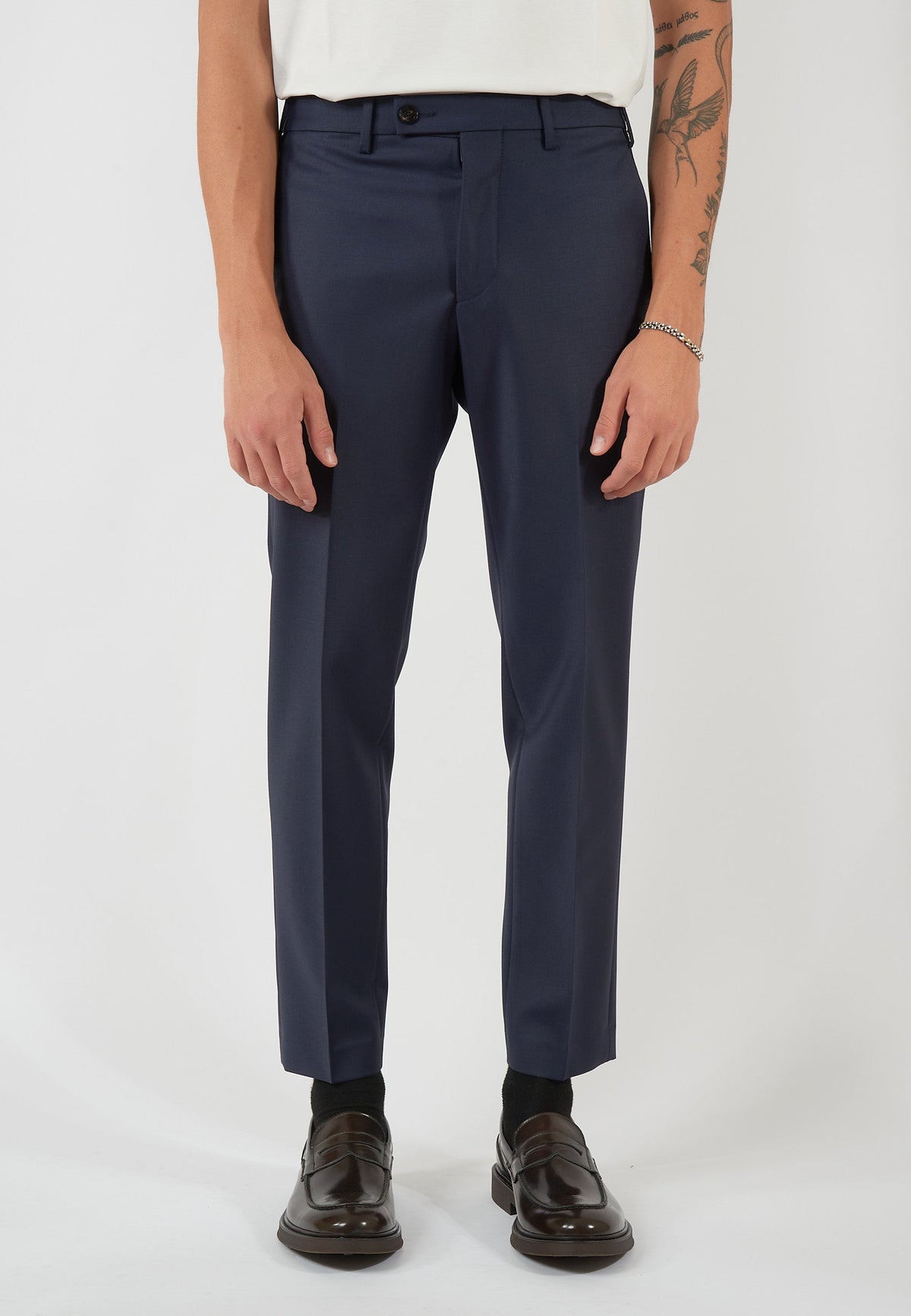 PANTALONE BRAD ONE MORE SIZE GRIGIO