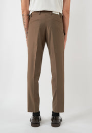 PANTALONE BRAD ONE MORE SIZE NOCCIOLA