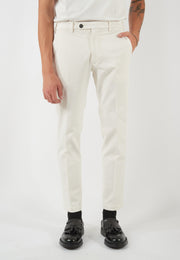 PANTALONE BRAD ONE MORE SIZE PANNA