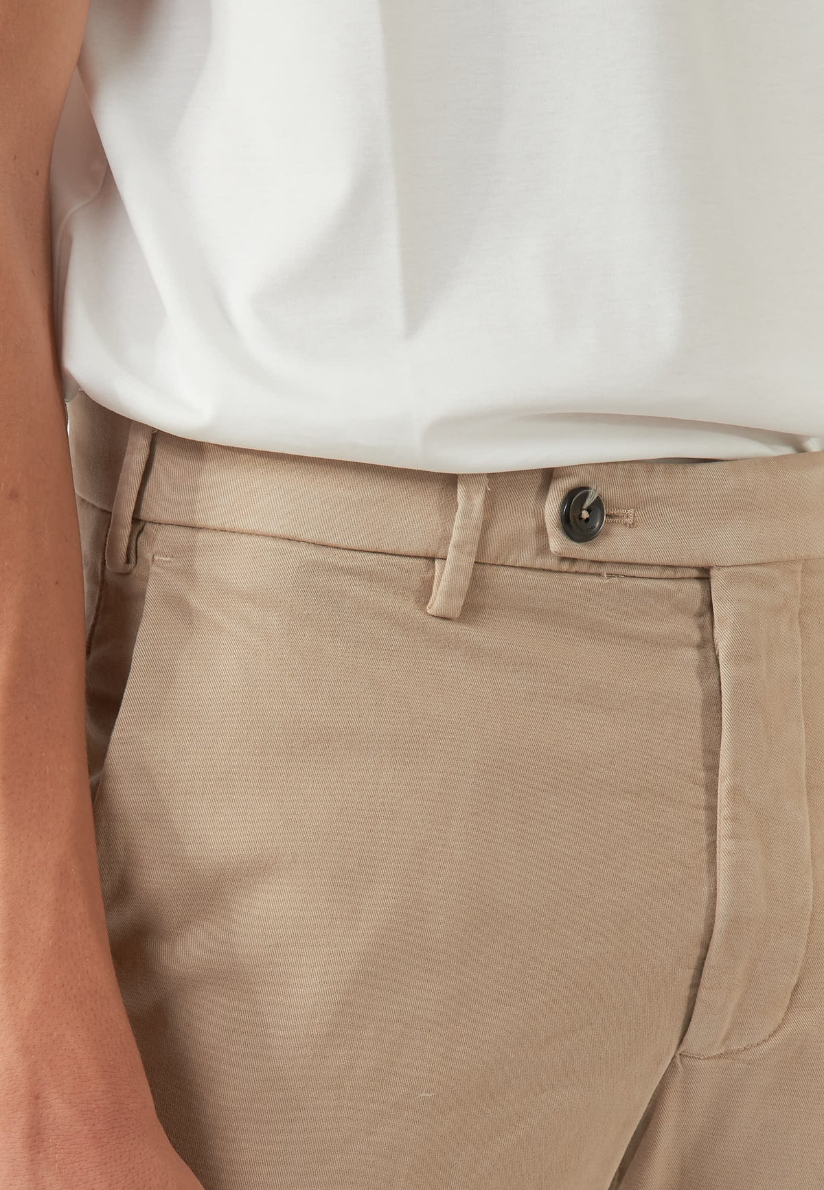 PANTALONE BRAD ONE MORE SIZE SABBIA