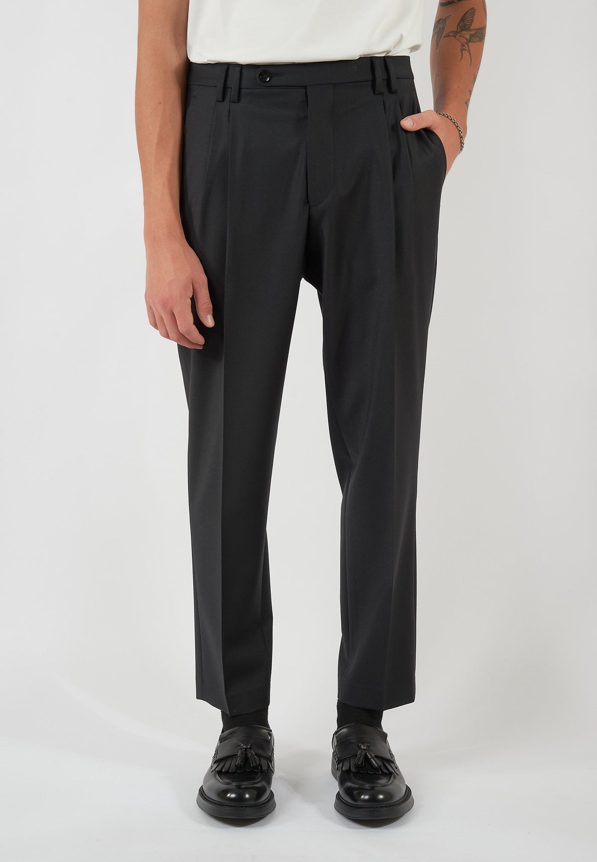 PANTALONE STEWART NERO