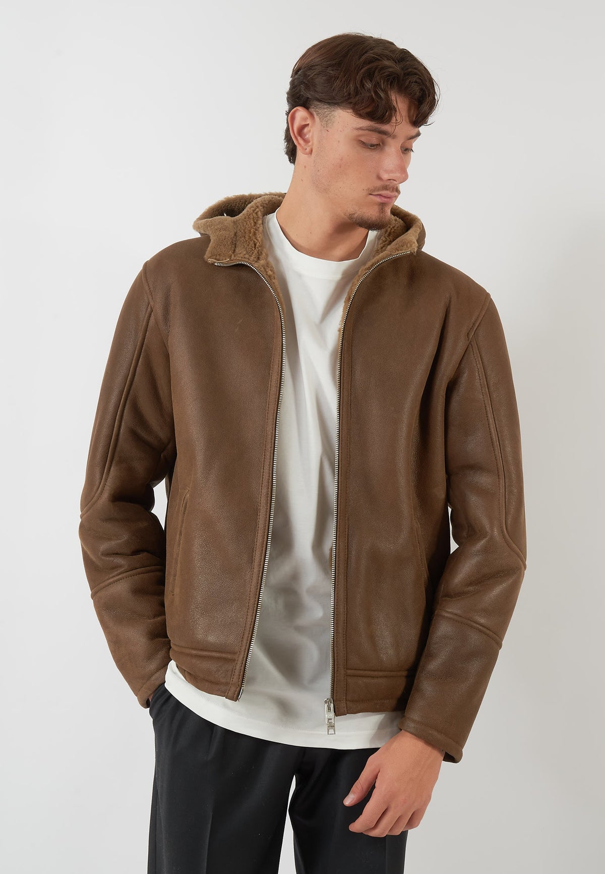 BOMBER MARRONE