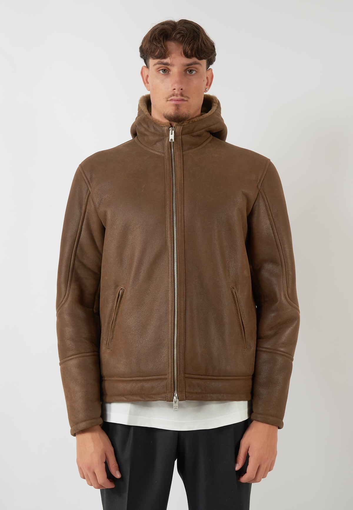 BOMBER MARRONE