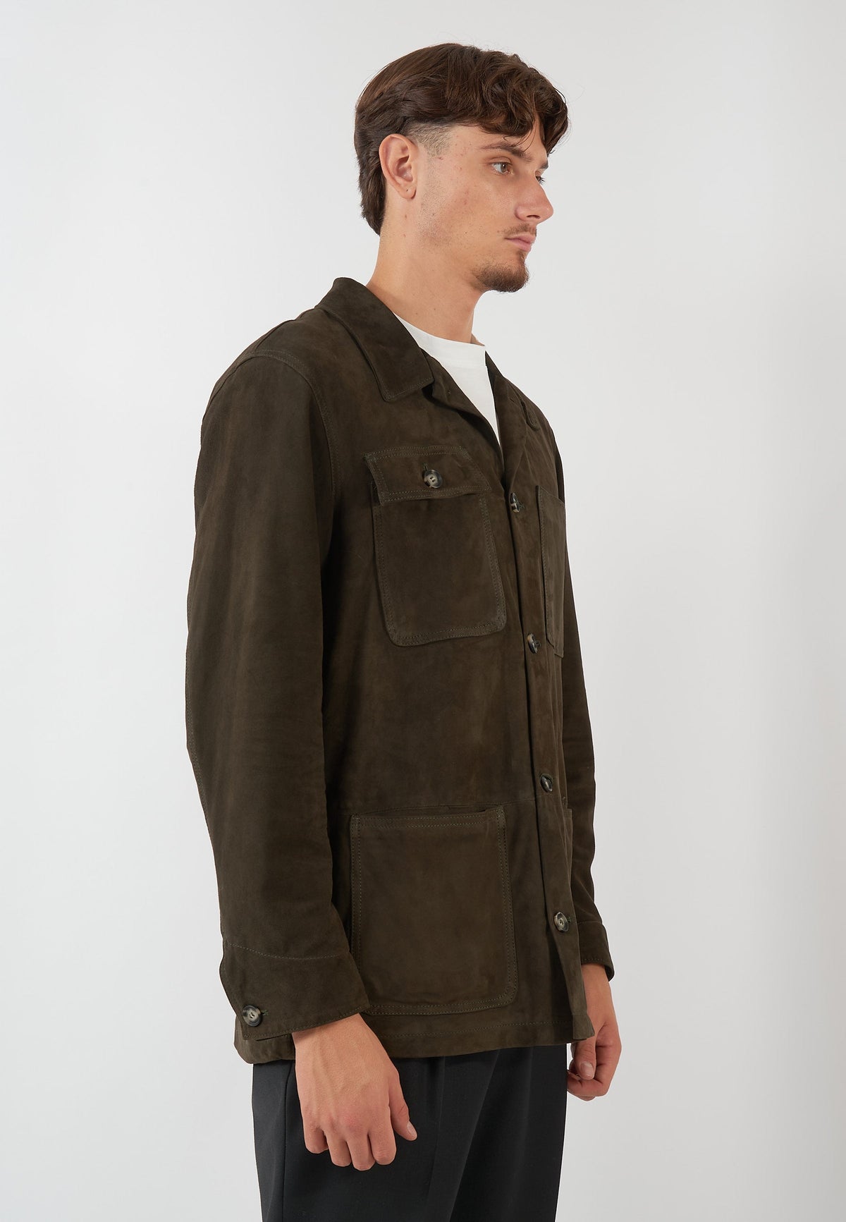 GIACCA CAMICIA VERDE