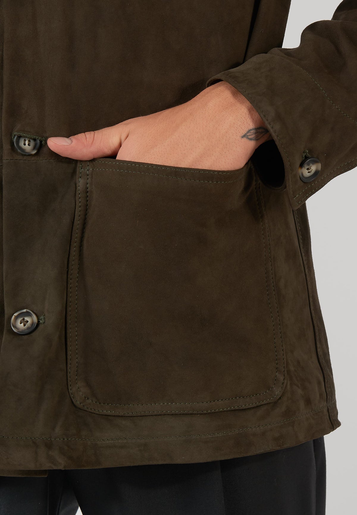 GIACCA CAMICIA VERDE