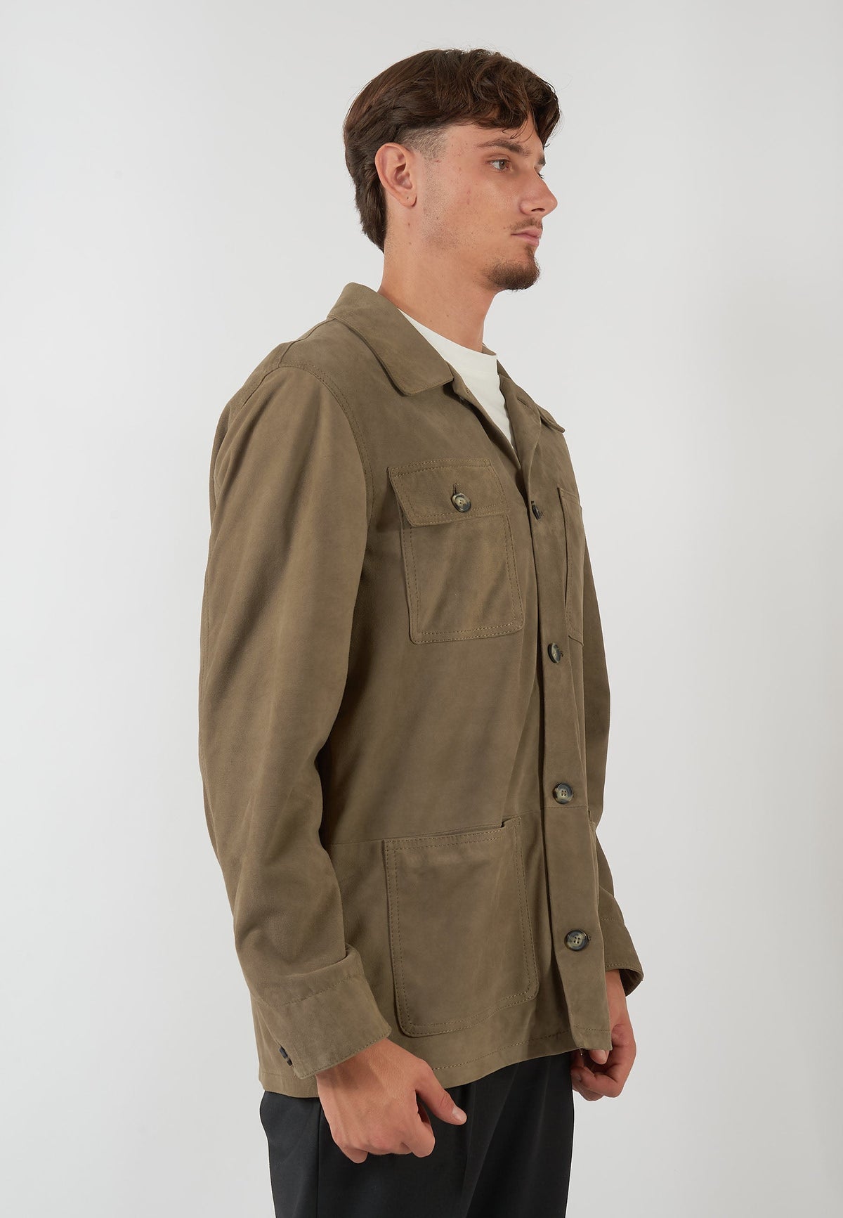 GIACCA CAMICIA BEIGE