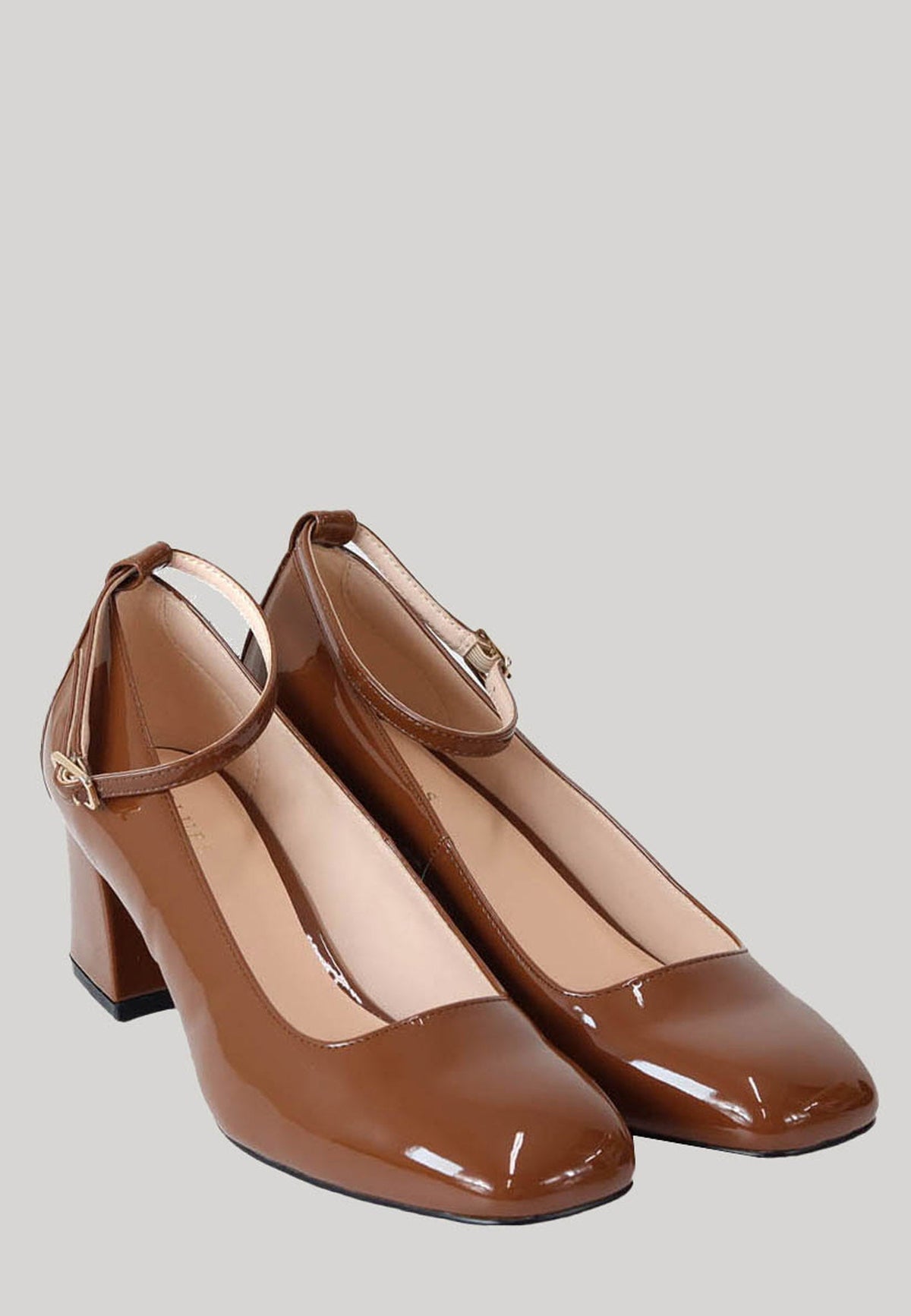 DECOLLETTE VISIERA MARRONE