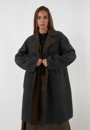 CAPPOTTO TARTINA ANTRACITE