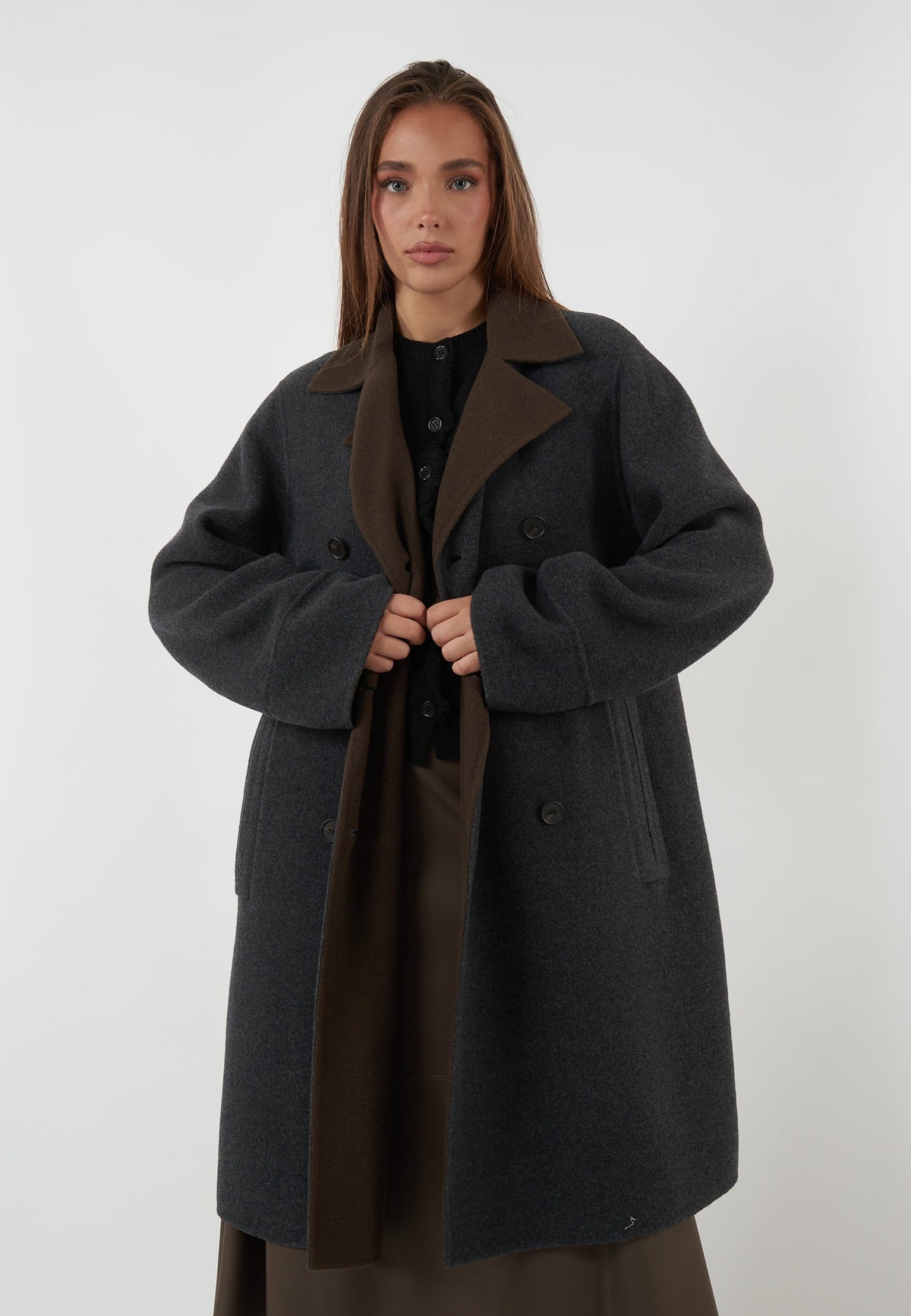 CAPPOTTO TARTINA ANTRACITE