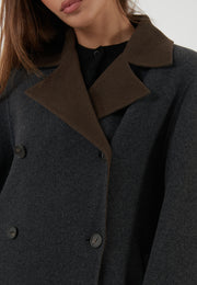 CAPPOTTO TARTINA ANTRACITE