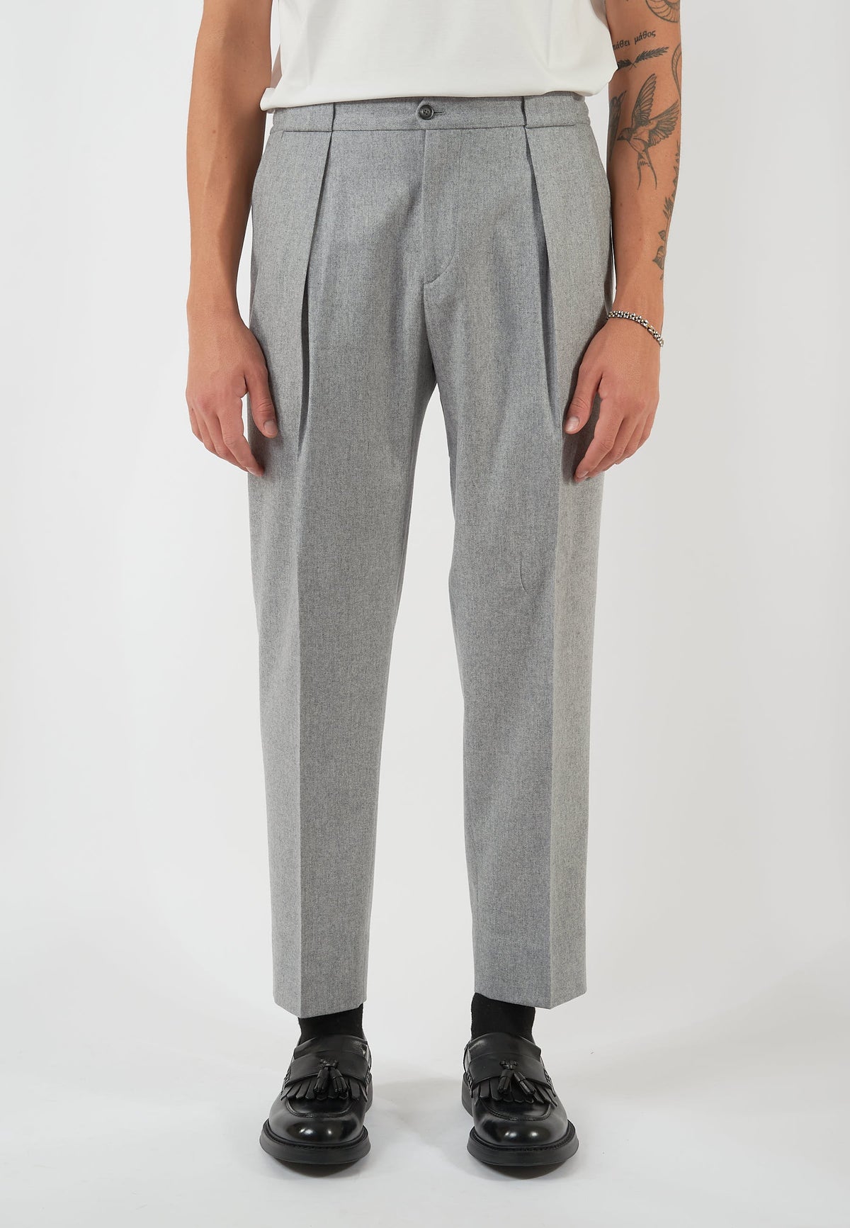 PANTALONE PORTOBELLO GRIGIO