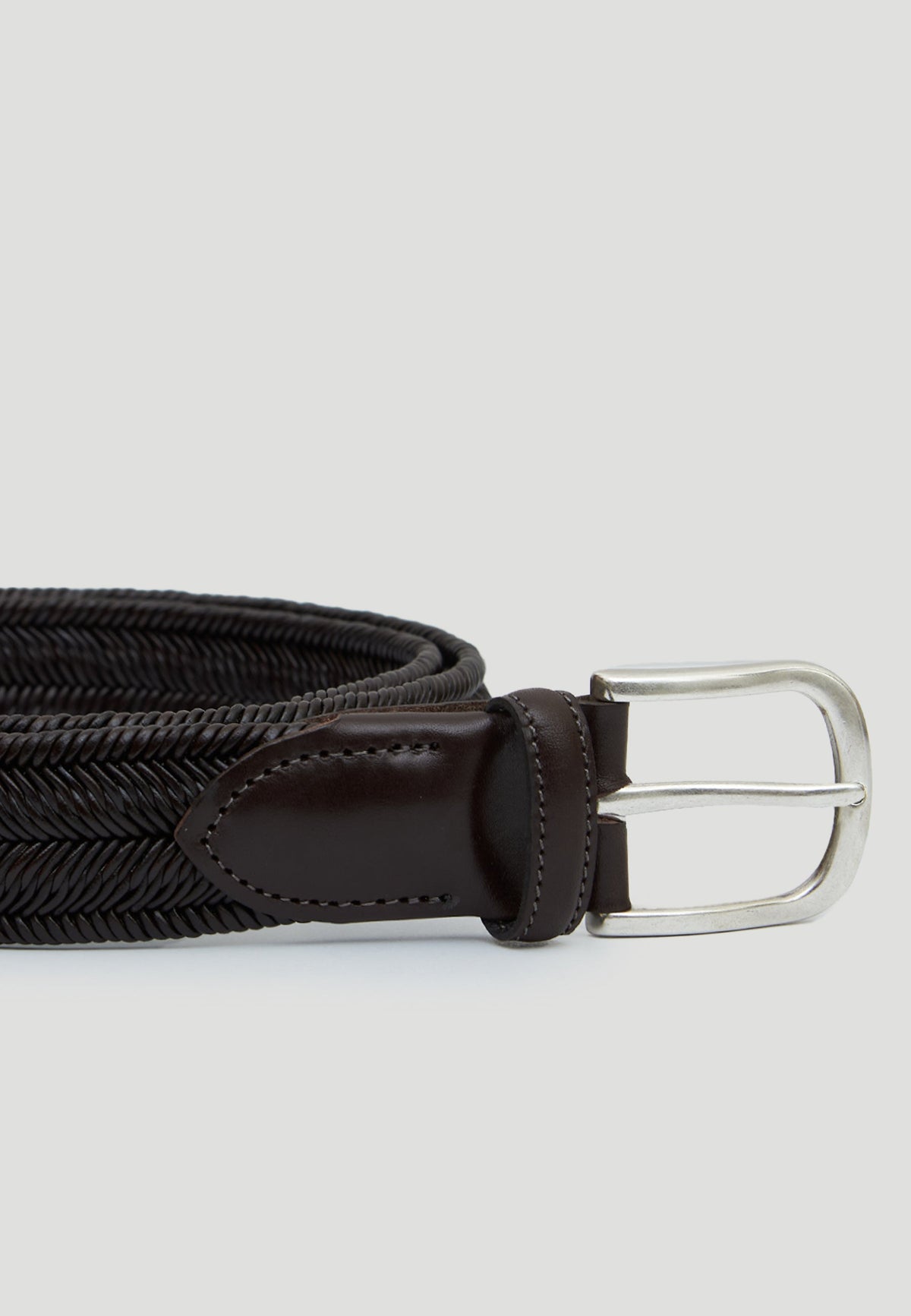 CINTURA SPIGATA MARRONE