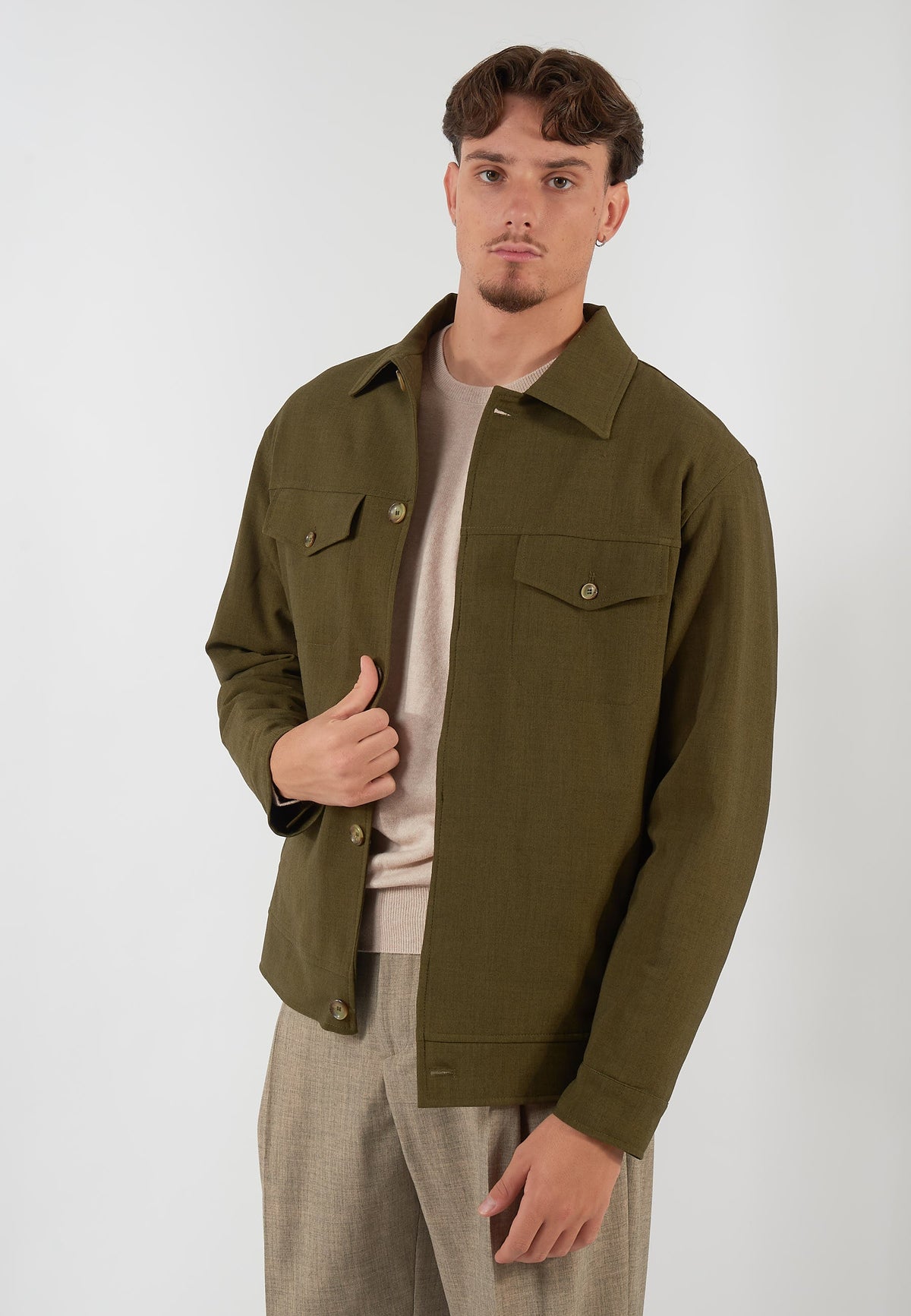 OVERSHIRT VERDE