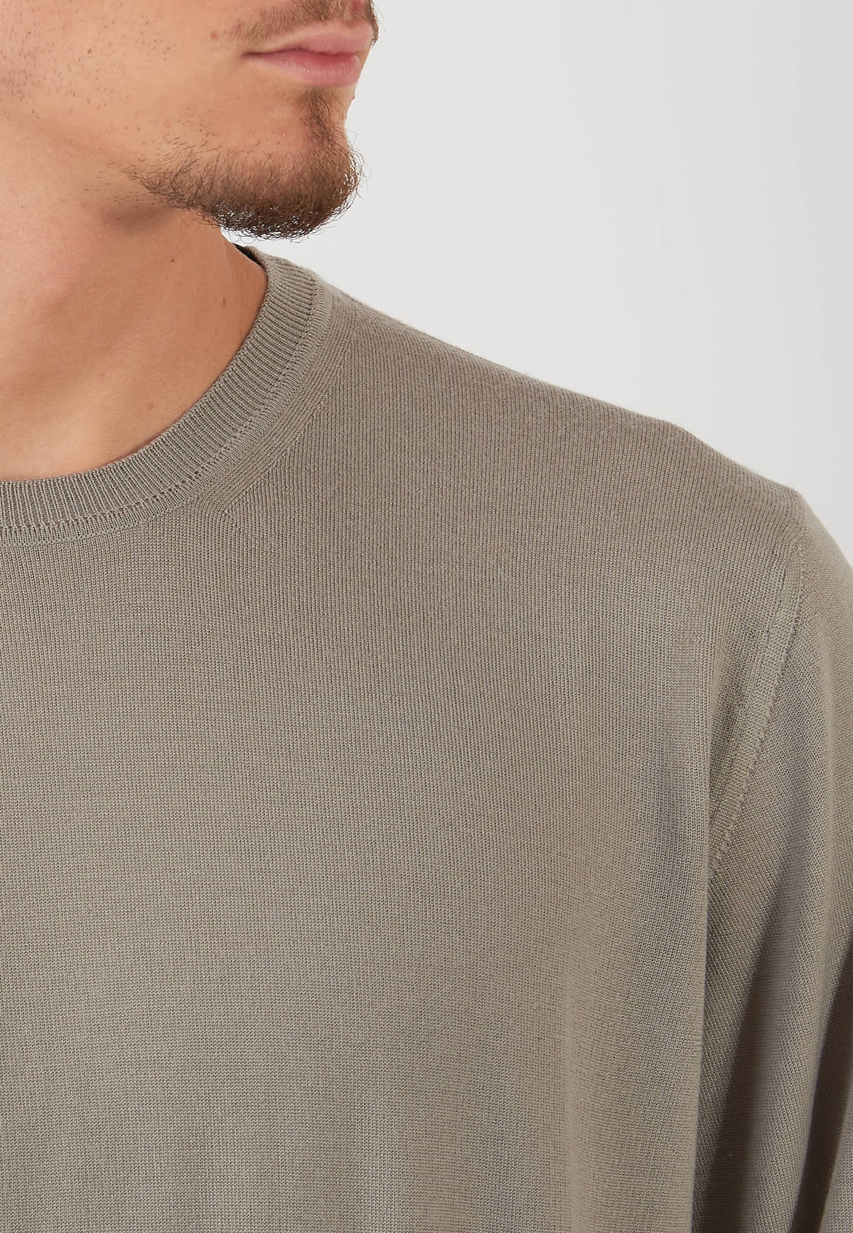 MAGLIA PARICOLLO BEIGE