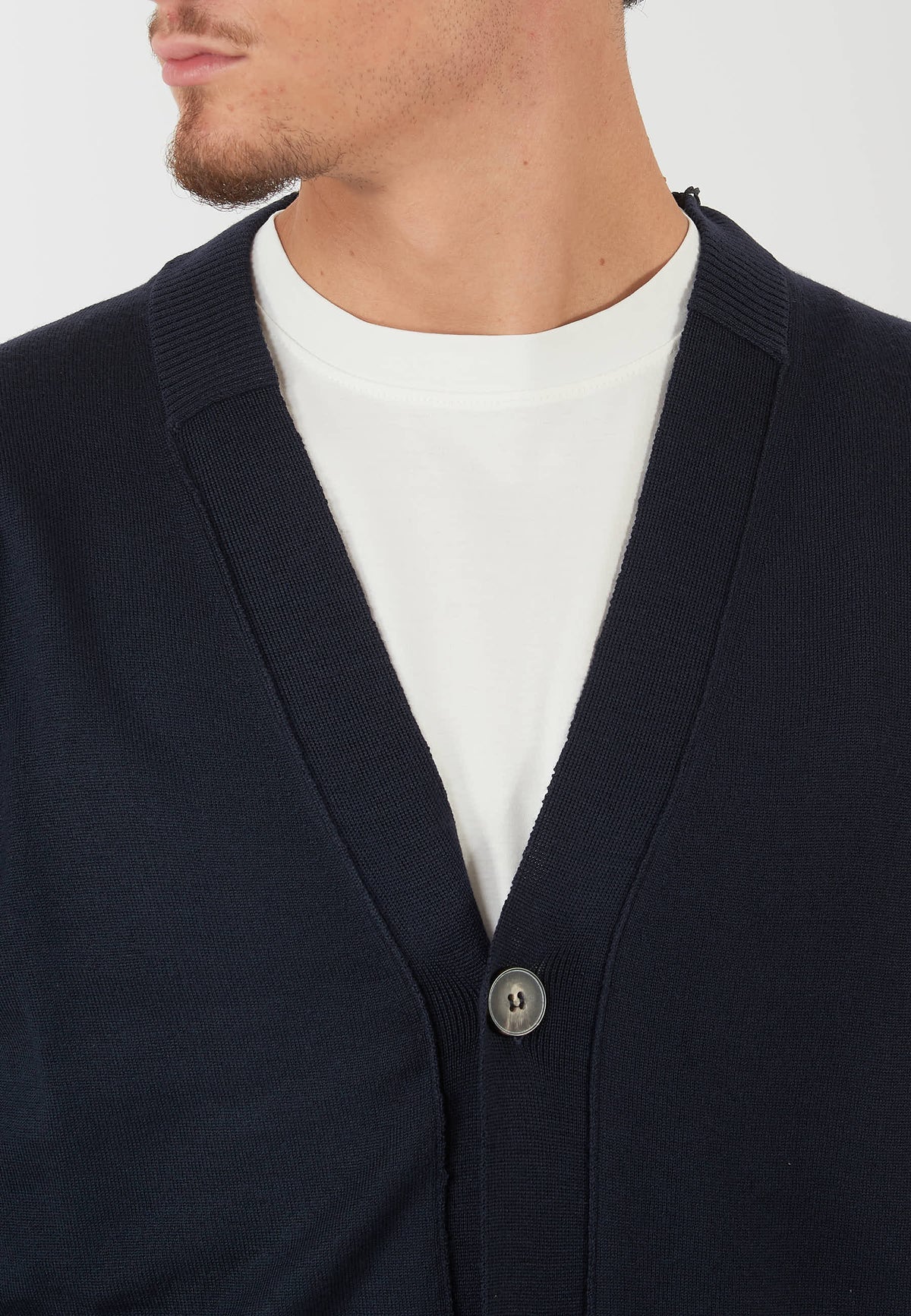 CARDIGAN BLU