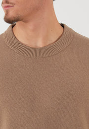 MAGLIA PARICOLLO CAMMELLO
