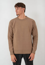 MAGLIA PARICOLLO CAMMELLO